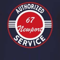 Authorized Service 1967 Chrysler Newport Dark T Shirt