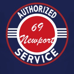 Authorized Service 1969 Chrysler Newport Dark T Shirt