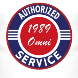 Authorized Service 1989 Dodge Omni T Shirt