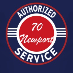 Authorized Service 1970 Chrysler Newport Dark T Shirt