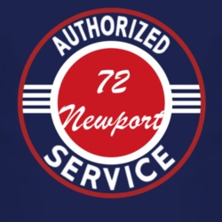 Authorized Service 1972 Chrysler Newport Dark T Shirt