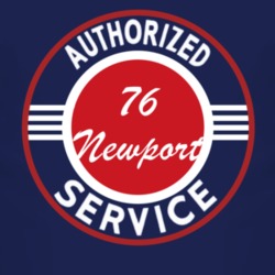 Authorized Service 1976 Chrysler Newport Dark T Shirt