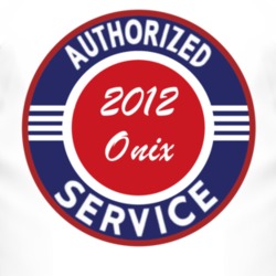 Authorized Service 2012 Chevy Onix T Shirt