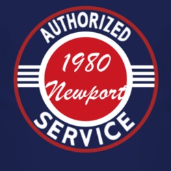 Authorized Service 1980 Chrysler Newport Dark T Shirt