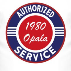 Authorized Service 1980 Chevy Opala T Shirt