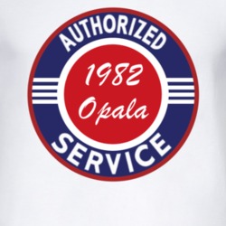 Authorized Service 1982 Chevy Opala T Shirt