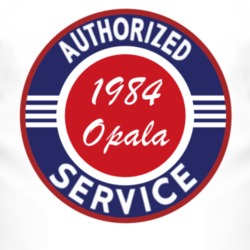 Authorized Service 1984 Chevy Opala T Shirt