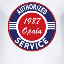 Authorized Service 1987 Chevy Opala T Shirt