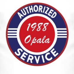 Authorized Service 1988 Chevy Opala T Shirt