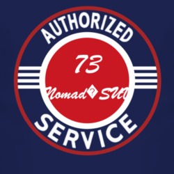 Authorized Service 1973 Chevy Nomad?SUV Dark T Shirt