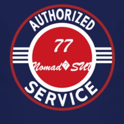 Authorized Service 1977 Chevy Nomad?SUV Dark T Shirt