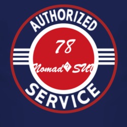 Authorized Service 1978 Chevy Nomad?SUV Dark T Shirt