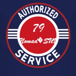 Authorized Service 1979 Chevy Nomad?SUV Dark T Shirt