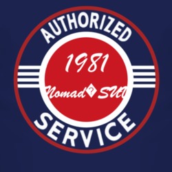 Authorized Service 1981 Chevy Nomad?SUV Dark T Shirt