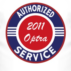 Authorized Service 2011 Chevy Optra T Shirt