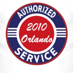 Authorized Service 2010 Chevy Orlando T Shirt