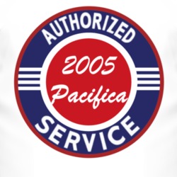 Authorized Service 2005 Chrysler Pacifica T Shirt