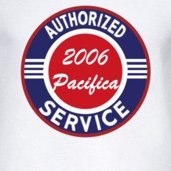 Authorized Service 2006 Chrysler Pacifica T Shirt