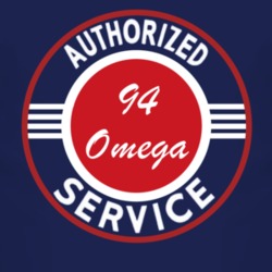 Authorized Service 1994 Chevy Omega Dark T Shirt