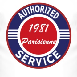 Authorized Service 1981 Pontiac Parisienne T Shirt