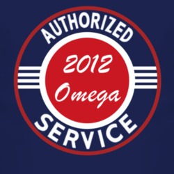 Authorized Service 2012 Chevy Omega Dark T Shirt