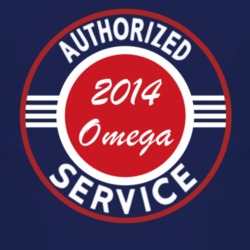 Authorized Service 2014 Chevy Omega Dark T Shirt