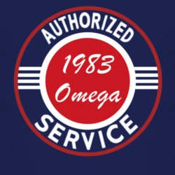 Authorized Service 1983 Oldsmobile Omega Dark T Shirt