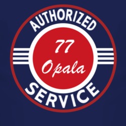 Authorized Service 1977 Chevy Opala Dark T Shirt
