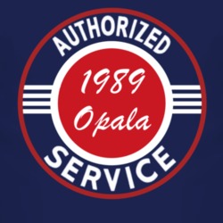 Authorized Service 1989 Chevy Opala Dark T Shirt