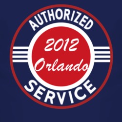 Authorized Service 2012 Chevy Orlando Dark T Shirt