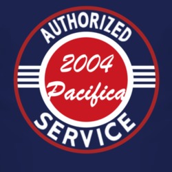 Authorized Service 2004 Chrysler Pacifica Dark T Shirt