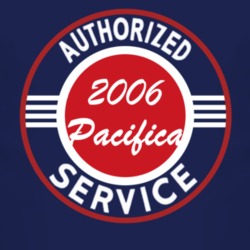 Authorized Service 2006 Chrysler Pacifica Dark T Shirt