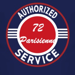 Authorized Service 1972 Pontiac Parisienne Dark T Shirt