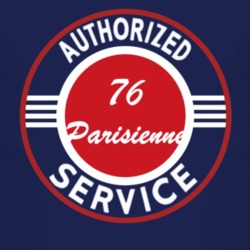 Authorized Service 1976 Pontiac Parisienne Dark T Shirt