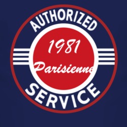 Authorized Service 1981 Pontiac Parisienne Dark T Shirt