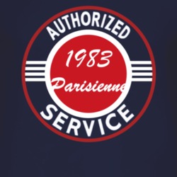 Authorized Service 1983 Pontiac Parisienne Dark T Shirt