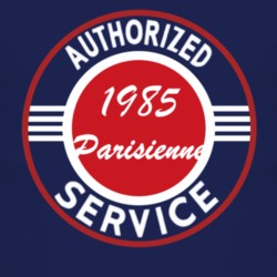 Authorized Service 1985 Pontiac Parisienne Dark T Shirt