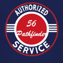 Authorized Service 1956 Pontiac Pathfinder Dark T Shirt