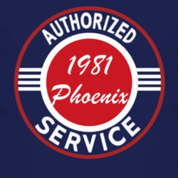 Authorized Service 1981 Pontiac Phoenix Dark T Shirt