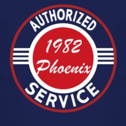 Authorized Service 1982 Pontiac Phoenix Dark T Shirt