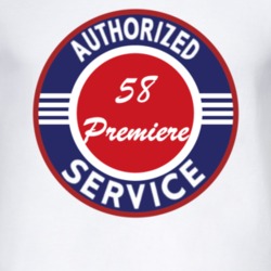 Authorized Service 1958 Lincoln Premiere T Shirt