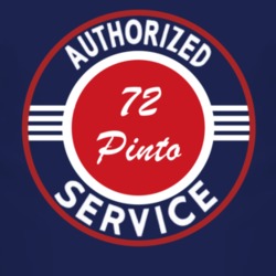 Authorized Service 1972 Pinto Dark T Shirt