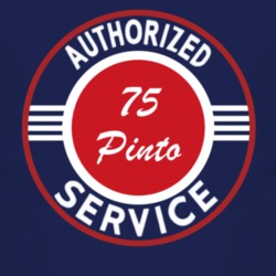Authorized Service 1975 Pinto Dark T Shirt