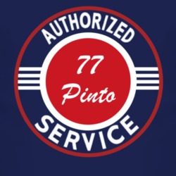 Authorized Service 1977 Pinto Dark T Shirt