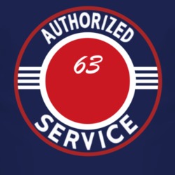 Authorized Service 1963 Pioneer Dark T Shirt