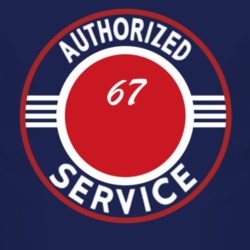 Authorized Service 1967 Pioneer Dark T Shirt