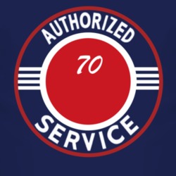 Authorized Service 1970 Pioneer Dark T Shirt