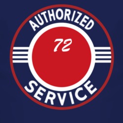Authorized Service 1972 Pioneer Dark T Shirt