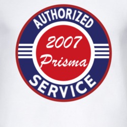 Authorized Service 2007 Chevy Prisma T Shirt