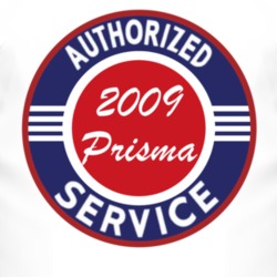 Authorized Service 2009 Chevy Prisma T Shirt